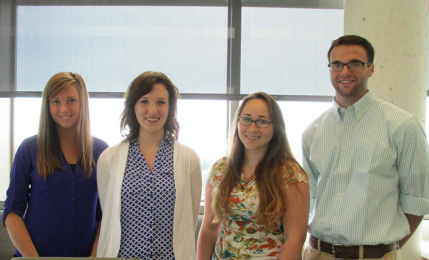 Summer interns in genetic counseling 2014