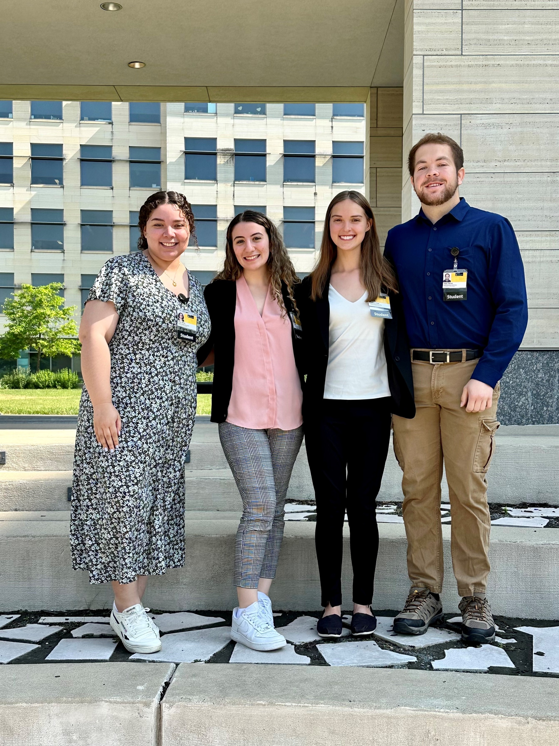 Summer interns in genetic counseling 2023